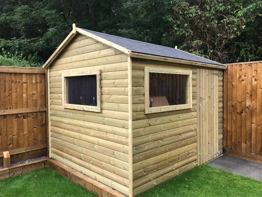 Any size and any space. We love building sheds that will last and are secure.